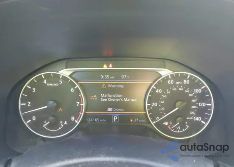 2020 Nissan Altima Sr Fwd из США, поврежденный, VIN 1N4BL4CV3LN319212